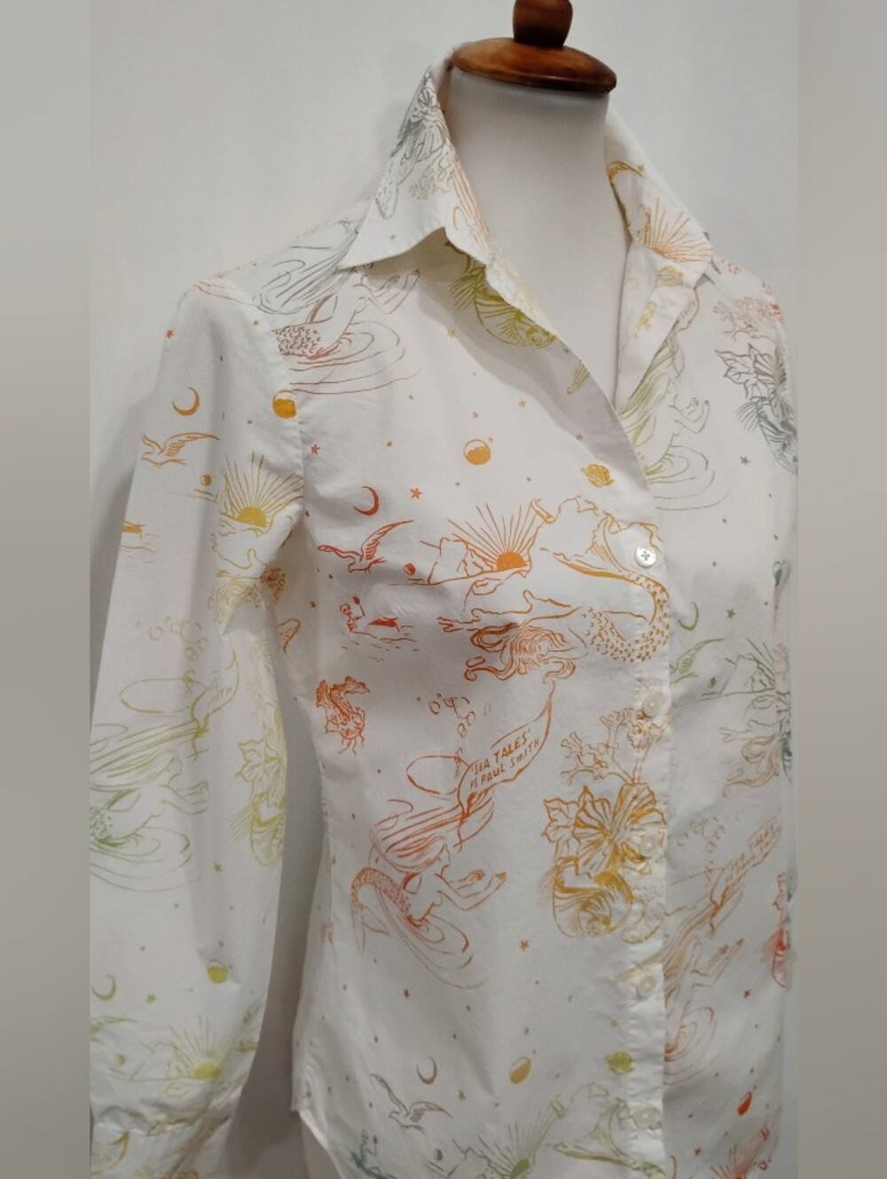 CRISP PAUL SMITH SEA TALES BLOUSE